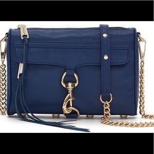 Rebecca Minkoff Navy Mini MAC Crossbody purse